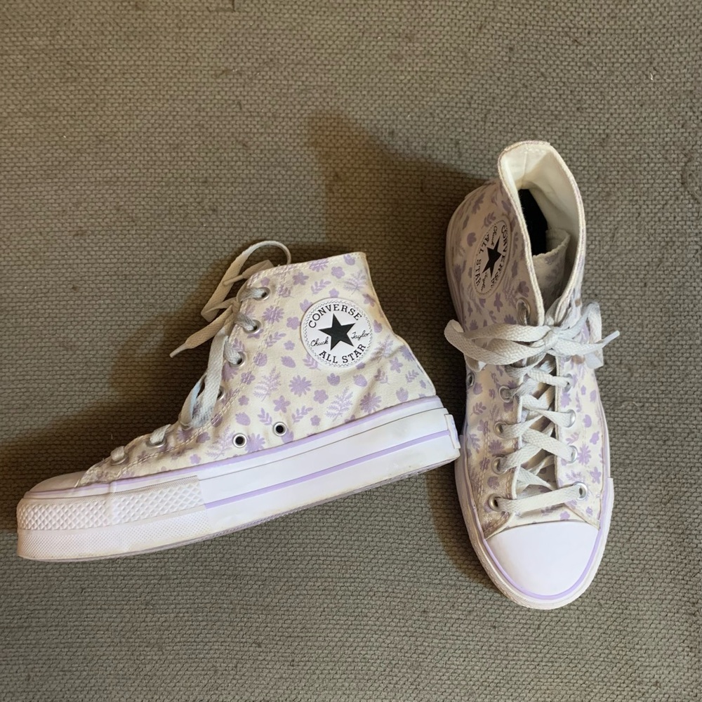 Millie Bobby brown x converse shoes